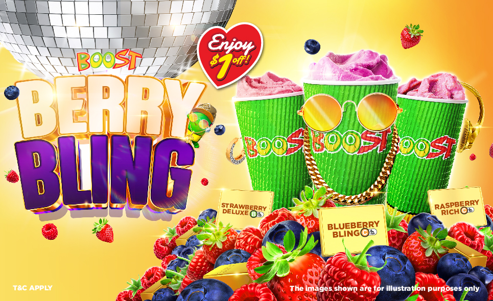 [Boost Juice Bars] Berry Bling